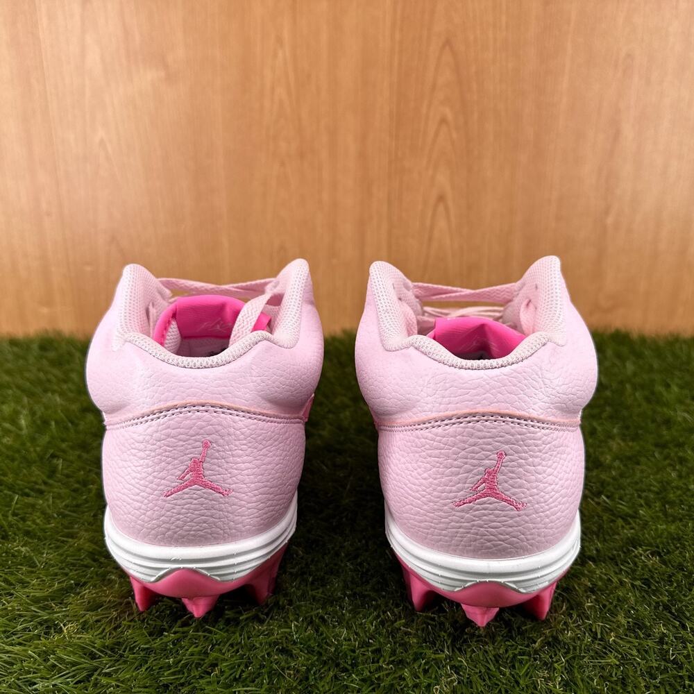 Jordan Stadium 90 Low TD Pink White Football Cleats HQ0210-600 Men's Size 11 - Picture 5 of 8